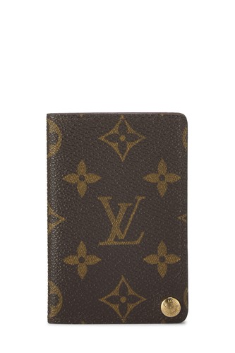 Louis Vuitton Monogram Canvas Pression Card Holder - WGACA