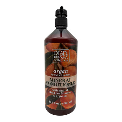 Dead Sea Collection Argan Hydrating Conditioner 30.6 oz Dead Sea Minerals Repair