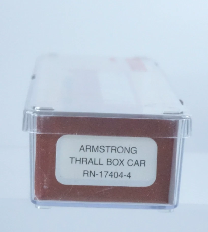 NOS Red Caboose ARMSTRONG 20135 N Scale Thrall Box Car - RN-17404-4 - Image 4 of 4