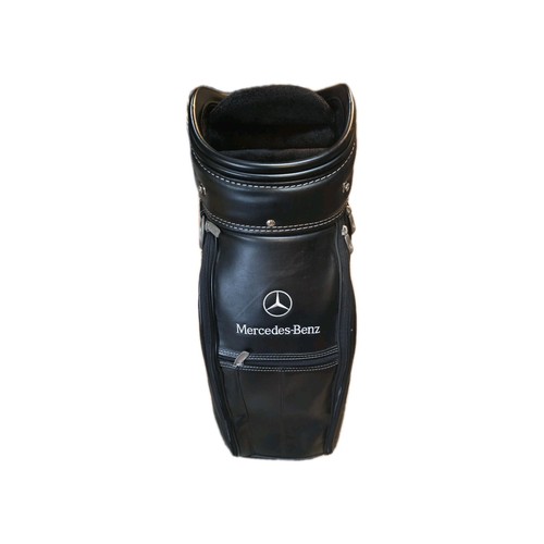 Mercedes-Benz Stand Golf Club Bag Caddy con Cover Borsa in Pelle Ottime Condizioni - Foto 4 di 18