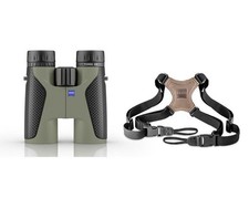 Binocolo Zeiss Terra ED 10x42 - Edizione Limitata con Imbracatura - Verde Velluto