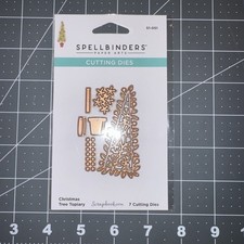 Spellbinders Cutting Dies Christmas Tree Topi...