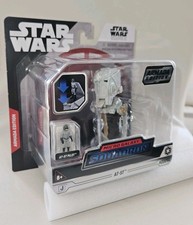 Star Wars Micro Galaxy Squadron AT-ST Vehicle Jazwares Sealed New Launch Edition