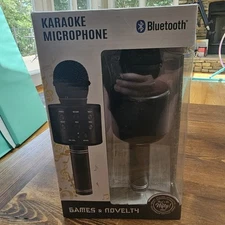 Karaoke Microphone Nifty Games & Novelty Bluetooth New Wireless Singing Fun 