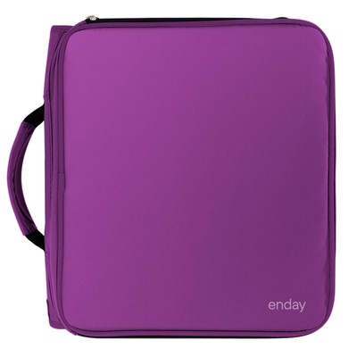2 Inch Zipper Binder - 880 Sheet Capacity, 5 Pockets, Expanding File Folder w...