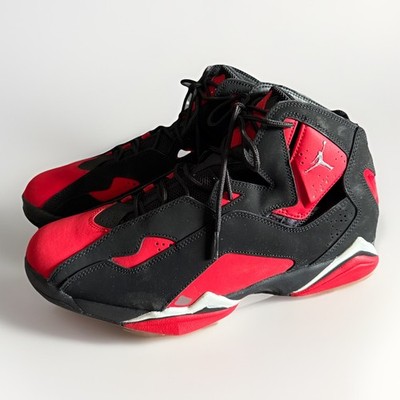 NEW* Men NIKE Air Jordan True Flight Black / Red (CU4933 001), Sz