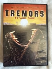 TREMORS ATTACK PACK 2-DVD SET ALL 4 MOVIES LIKE NEW