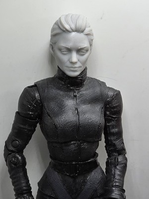 3d Print RISING KNIGHT TALIA HEAD 1:10 7'' SELECT DC MULTIVERSE SCALE