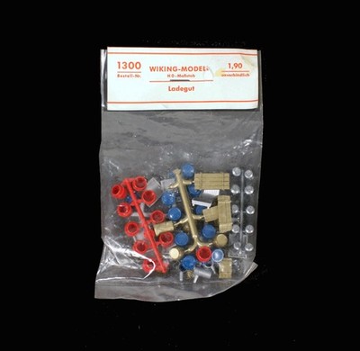 Wiking Modelle HO Scale Kit 1300, Cargo Scenery Details, Rare Collectable NOS