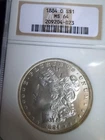 1884-O Morgan Silver Dollar NGC MS64 - 209204-023
