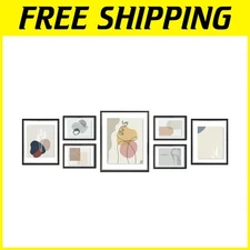 Stylish Black Floating Frames: 11x14, 8x10, and 5x7 – Creative Wall Art Solution