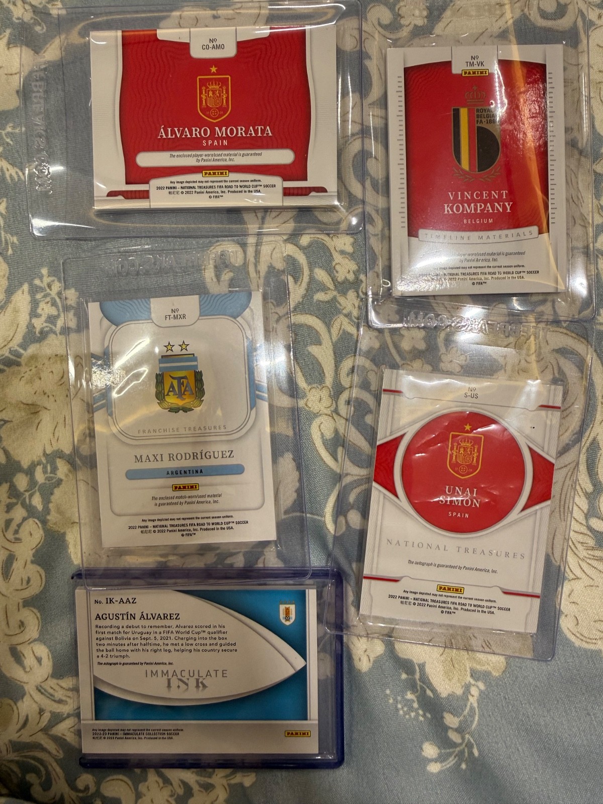 National Treasures/Immaculate Soccer Auto and Patch , Lot*5 view 6