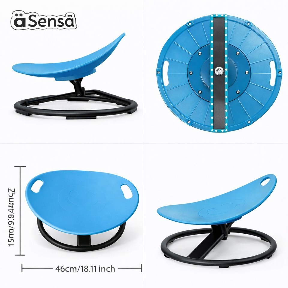 äSensä Adult Sensory Spinning Balance Chair Wobble Stool Autism ADHD ...