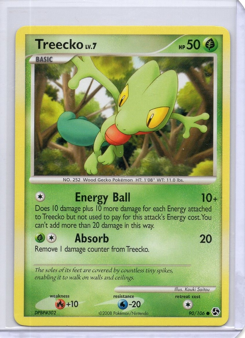 Treecko 90/106 Great Encounters Common LP