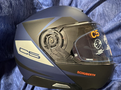 SCHUBERTH C5 KLAPPHELM  ECLIPSE BLAU NEU OVP GRÖSSE 65 XXXL MOTORRAD