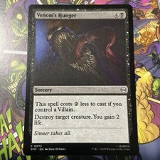 Venom's Hunger C Marvel's Spider-Man 73 NM MTG M/NM 