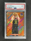 2025 Topps Finest Basketball Orange Refractor Stephen Curry #274 PSA 9