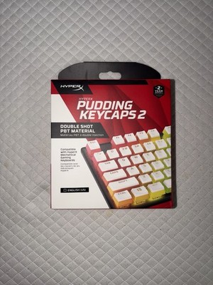 HyperX Pudding Keycaps 2 (White, US Layout)