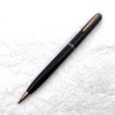 VTG Parker USA Duofold Black Gold Trim 4-3/4 ...