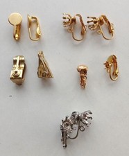 Asortyment Vintage Clipback Kolczyki Ustalenia, 10 pr., Zrób swój własny