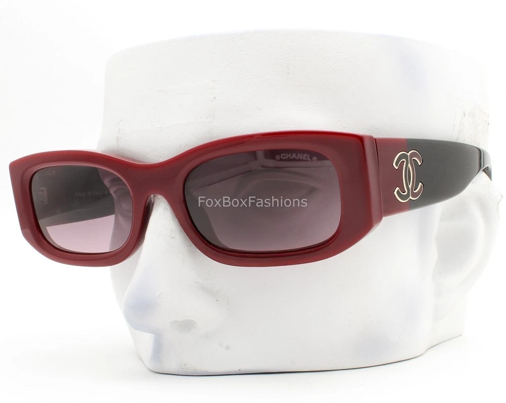 Red CHANEL Sunglasses products for sale | eBay display picture 1