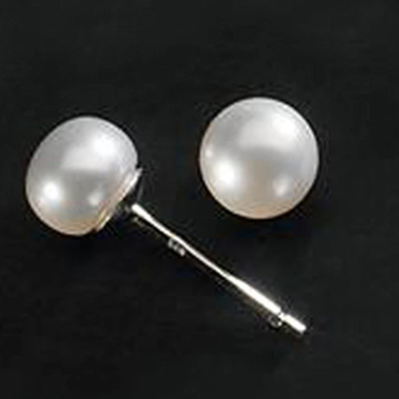 Orecchini Pendenti Con Perla AENEAS | Argento Sterling 925 | Gioiello Da Sposa Minimal | Regalo Elegante Per Donna - 3