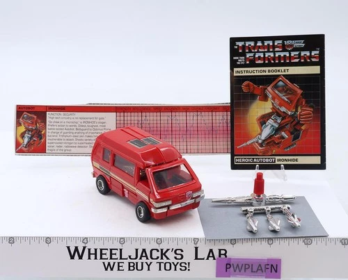 Ironhide 100% Complete 1984 Vintage G1 Transformers Action Figure