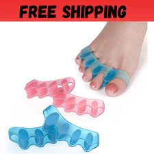 4pcs Gel Toe Separators   Bunion Corrector  Toe Spacer Set for Men  Women