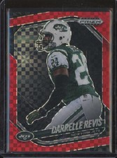 2025 Panini Prizm Black DARRELLE REVIS #105 Red Power Parallel /75 Jets JA131