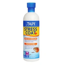 API Stress Coat Aquarium Tap Water Conditioner Changer Cleaner Fish Safe 16oz.