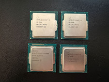 USED TESTED - x4 Intel Core i5 Processors -- i5-6500 i5-6400 i5-4460 i5-6600