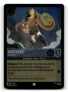 COLD FOIL - Disney Lorcana Hercules - True Hero 191/204 - Fabled