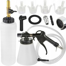 Kit Spurgo Olio Freni e Frizione Pneumatico Auto Moto con Serbatoio e Adattatori