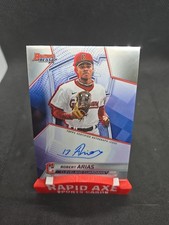ROBERT ARIAS 2025 BOWMAN'S BEST AUTOGRAPH GUARDIANS P AUTO B25-RA On Card