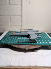 3d Printed 6-in Model A Star Wars Universe Fixed X-Wing Fighter Unpainted