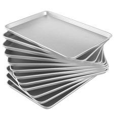 16× 24 Inch Cookie Sheet Pans Set of 12-Baking Tray Jelly Roll Pan Set Commer...