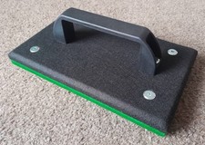 Snooker or Pool Table napping padder 10inch x 6inch, with Hainsworth Match Green