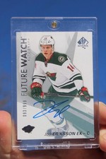 2016-17 Joel Eriksson Ek SP Authentic Future Watch FWA Auto 093/999 Rookie RC
