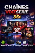 IP-TV SANS BOITIER, Compatible tv connecté, smartphone, ordinateur, tablette ext