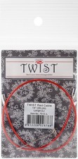 ChiaoGoo TWIST Red Lace Interchangeable Cables 14"-Large