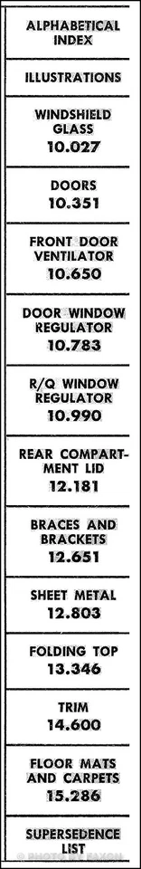 Buick Corpo Parti Libro 1951 1950 1949 1948 1947 1946 1942 Illustrated Catalog - Immagine 2 di 4