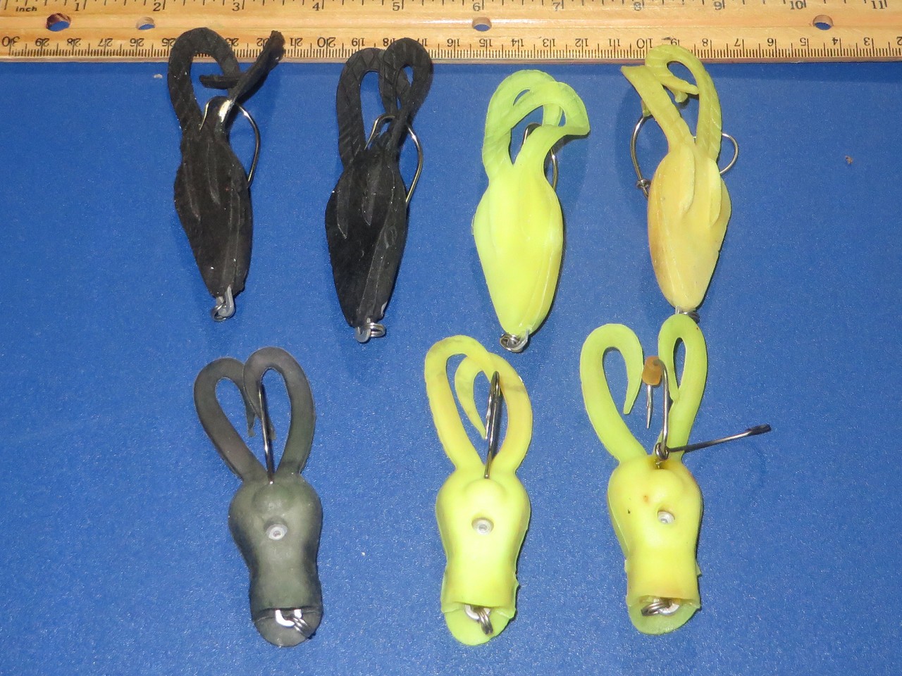 Lot of 7 Strike King Grass Frogs Mice Rats Top Water - Image 2