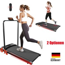 Laufband elektrisch Walking Pad mit 6% Steigung für Zuhause 100kg, R/C Control