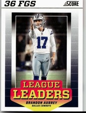 2024 Score #LL-BAY Brandon Aubrey League Leaders