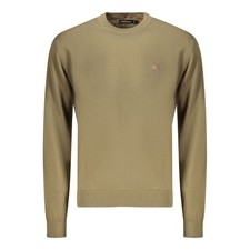Napapijri Verde Cotton Men's Long-Sleeve Shirt