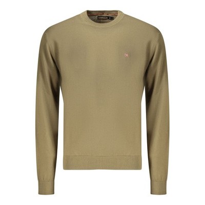 Napapijri Verde Cotton Men's Long-Sleeve Shirt