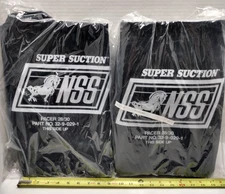 Commercial Vacuum Bags 2 Pc Lot NSS Super Suction Pacer 28/30 Black 3290291, New