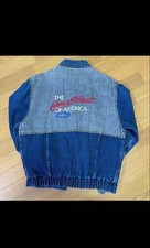 Horizon Chevrolet denim jacket excellent condition denim jacket denim vintage L