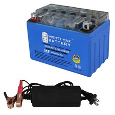 Mighty Max YTX9-BS GEL Battery for Kawasaki 1000 Ninja ABS 11-13  12V 2A Chargr