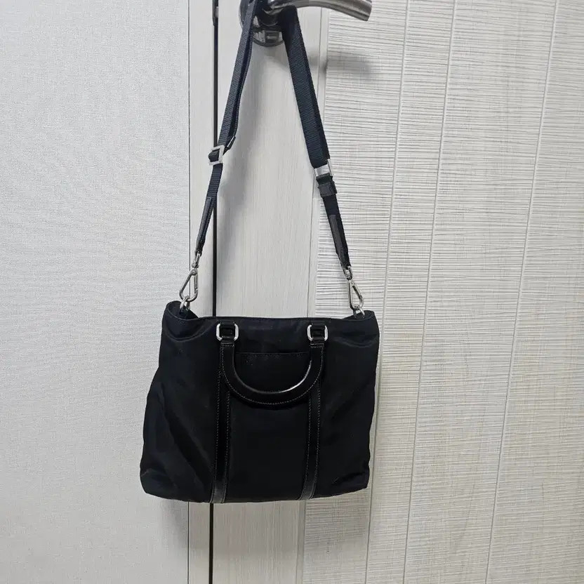 Prada Black Tote & Shoulder Bag with Detachable Strap thumbnail 3